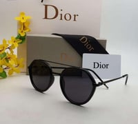 نظارة ديور لون أسود مع الملحقات طبق الأصل