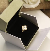 خاتم فان كليف أبيض شامل الملحقات