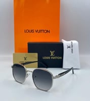 نظارة Lv لون أسود مع رمادي شامل الملحقاات طلق الاص...