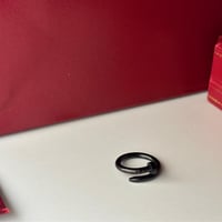 خاتم رجالي كارتير أسود