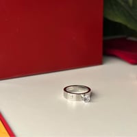 دبلة كارتير فضي مع الملحقات