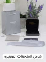 سوارة ميسيكا رجاليه لون اسود حجم عريض