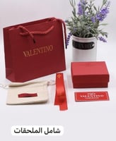 خاتم فالنتينو ذهبي كرستال