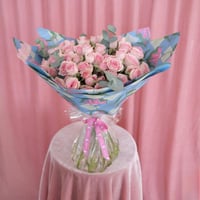 Pinky rose bouquet