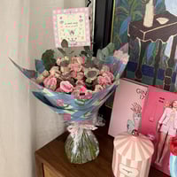 Pinky rose bouquet