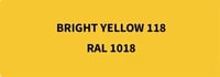 أصفر فاقع – 118 – RAL 1018