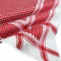 شماغ العجلان ( الذهبي ) رجالي أحمر غامق شلش