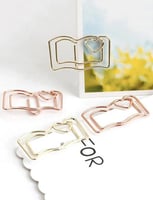 فاصل كتب معدني قطعة وحدة عشوائية