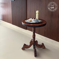 طاولة خدمة دائرية فاخرة