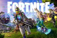 حساب فورت نايت عشوائي ضمان اكثر من 200 سكن