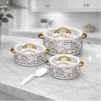 طقم حافظات انيق مكون من 3 قطع بثلاث مقاسات