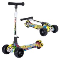 سكوتر أطفال ثلاثي العجلات بتصميم جذاب ملون وملون ب...