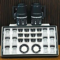 طقم ترامس وكاسات وبيالات 38 قطعة