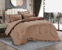 مفرش صيفي وجهين منفوخ 6 قطع