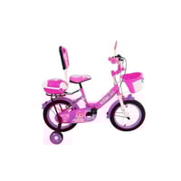 دراجة بناتي مقاس12 لون وردي