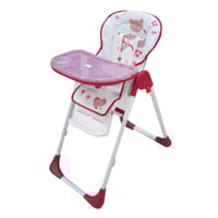 كرسي طعام للأطفال بتصميم عملي وجذاب.