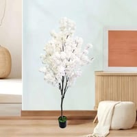 شجرة ورد صناعية بمركن 190 سم