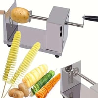 الة تقطيع البطاطس بالشكل الحلزوني