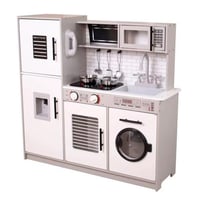 مطبخ خشبي تفاعلي متكامل للاطفال