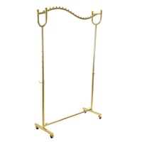 علاقة ملابس وعبايات تايواني قوية قابلة للتعديل ذهب...