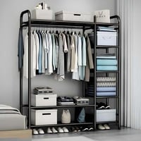 علاقة ملابس عصرية متعددة الارفف