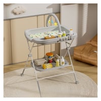 طاولة تغيير و تنظيم اغراض الاطفال مع حوض استحمام ق...