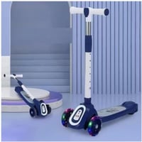 سكوتر أطفال أنيق وعالي الجودة بلون الأزرق الهادئ