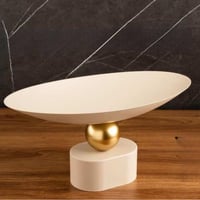 صحن تقديم بيج مدور بتصميم فاخر