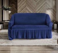 تلبيسة كنب مقعد ثثنائي سادة