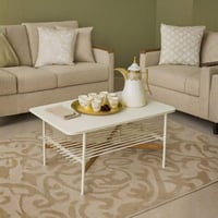 طاولة وسط برف سفلي حديد 110X46ٍسم