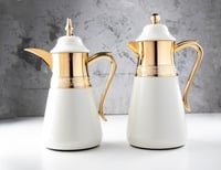 طقم ترامس الهنوف لشاي والقهوة بتصميم مميز وانيق