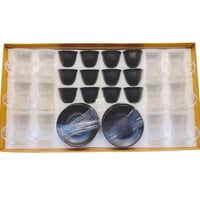 كاسات شاي وبيالات قهوة 36 قطعة