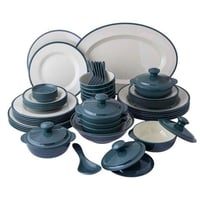 طقم عشاء ميلامين 57 قطعة