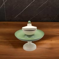 صحن تقديم حلويات ومكسرات 30X25سم