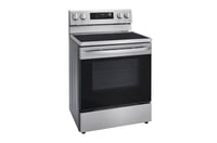 ال جي - فرن كهربائي 6.3 قدم, 5 شعلات, واي فاي