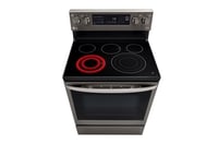 ال جي - فرن كهربائي 6.3 قدم, 5 شعلات, واي فاي