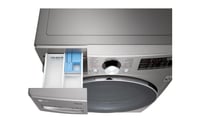 إل جي - غسالة تحميل أمامي، سعة غسيل 15 كجم، تجفيف...