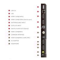 تي سي ال - تلفزيون، 65 بوصة، كيو إل إي دي ، 144هرت...