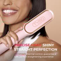 تيمو - مشط تمليس الشعر , وردي