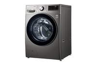 إل جي - غسالة تحميل أمامي، سعة غسيل 15 كجم، تجفيف...