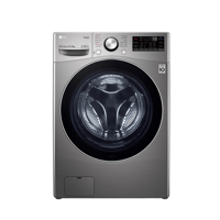 إل جي - غسالة تحميل أمامي، سعة غسيل 15 كجم، تجفيف...