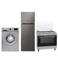 مجموعة التوفير ( فيستل - ثلاجة, 10.9 قدم + فرن غاز...