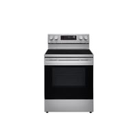 ال جي - فرن كهربائي 6.3 قدم, 5 شعلات, واي فاي