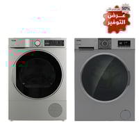 عرض التوفير ( فيستل - غسالة أمامية, 12 كيلو + فيست...