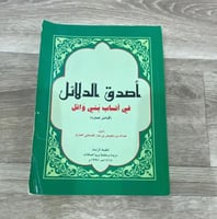 ‏ أصدق الدلائل في تاريخ وانساب بني وائل