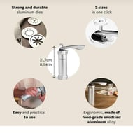 مكبس بيسكويت ميركاتو صناعه ايطالي