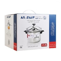 قدر ضغط 15لتر استيل ماركة السيف