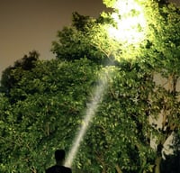 كشاف شحن فائق القوة بطارية 5200 مع 4 أوضاع إضاءة -...