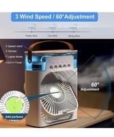 مروحة بالرذاذ dlc