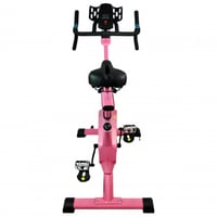 ‏دراجة تمارين رياضية لون وردي